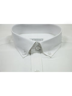 White Button Down, French Collar, Elite Edition, Men’s Formal Shirt  (RTW-1900)