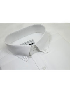 White Button Down, French Collar, Elite Edition, Men’s Formal Shirt  (RTW-1900)