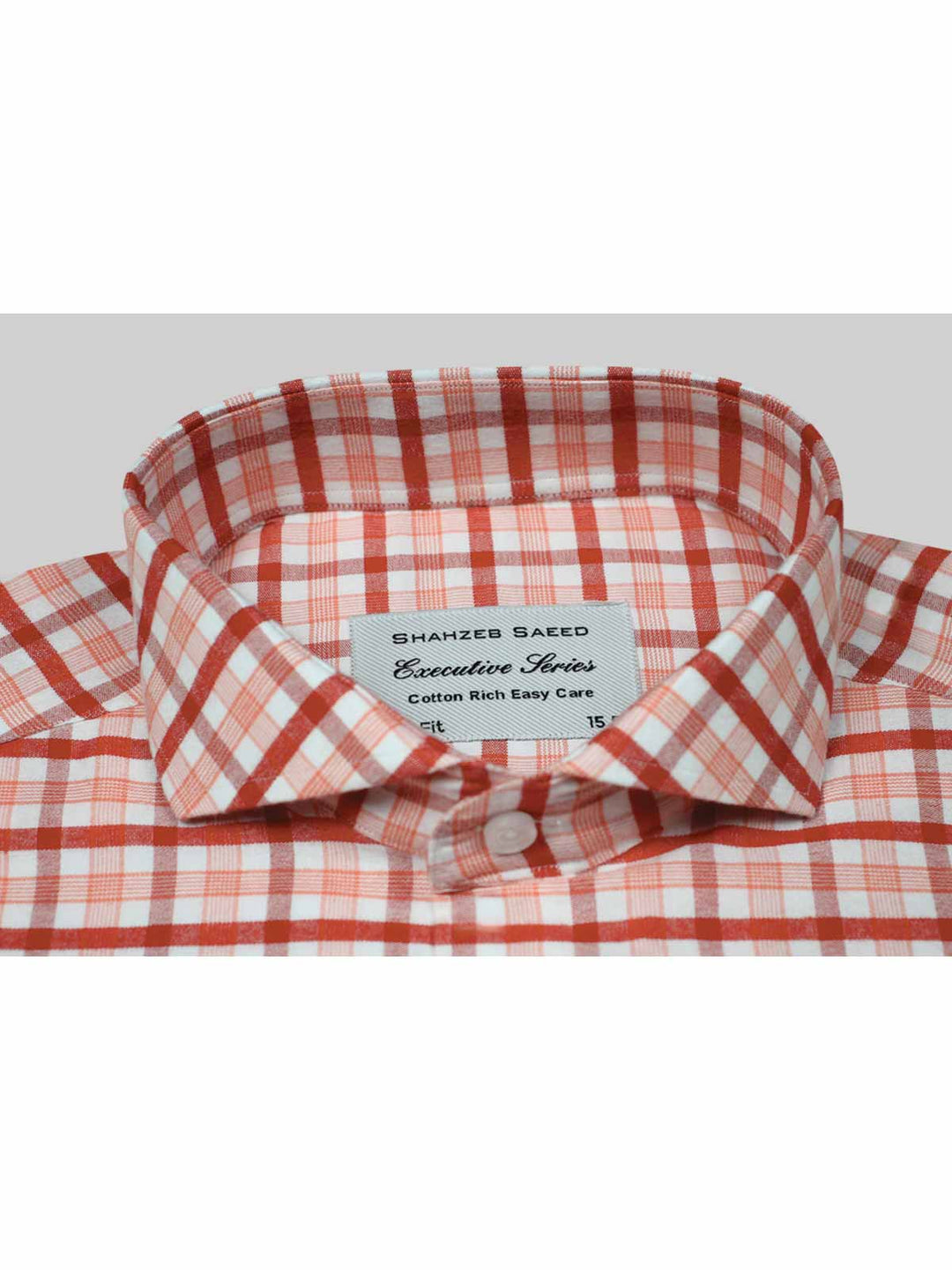 Multi Check, Elite Edition, Cutaway Collar Men’s Formal Shirt  (RTW-2318)