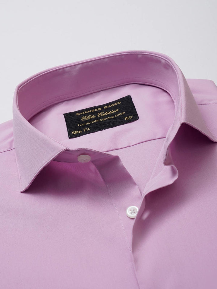 Dark Pink Elite Edition, Cutaway Collar Men’s Formal Shirt  (RTW-2544)