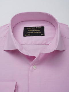 Pink Elite Edition, Cutaway Collar Men’s Formal Shirt  (RTW-2665)