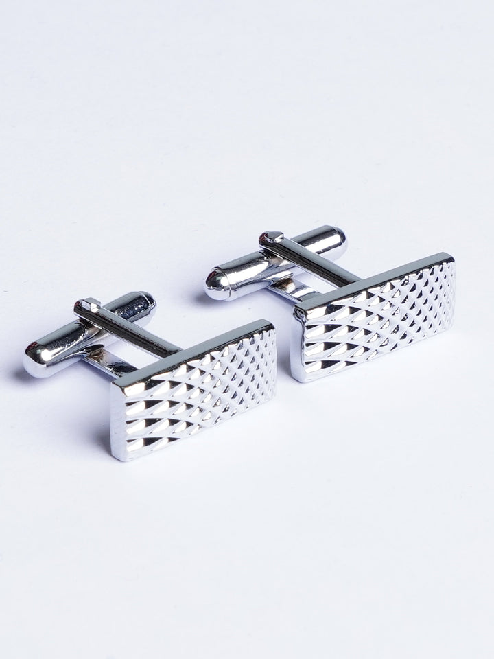 Rectangular Textured Cufflink (CUFFLINK-469)