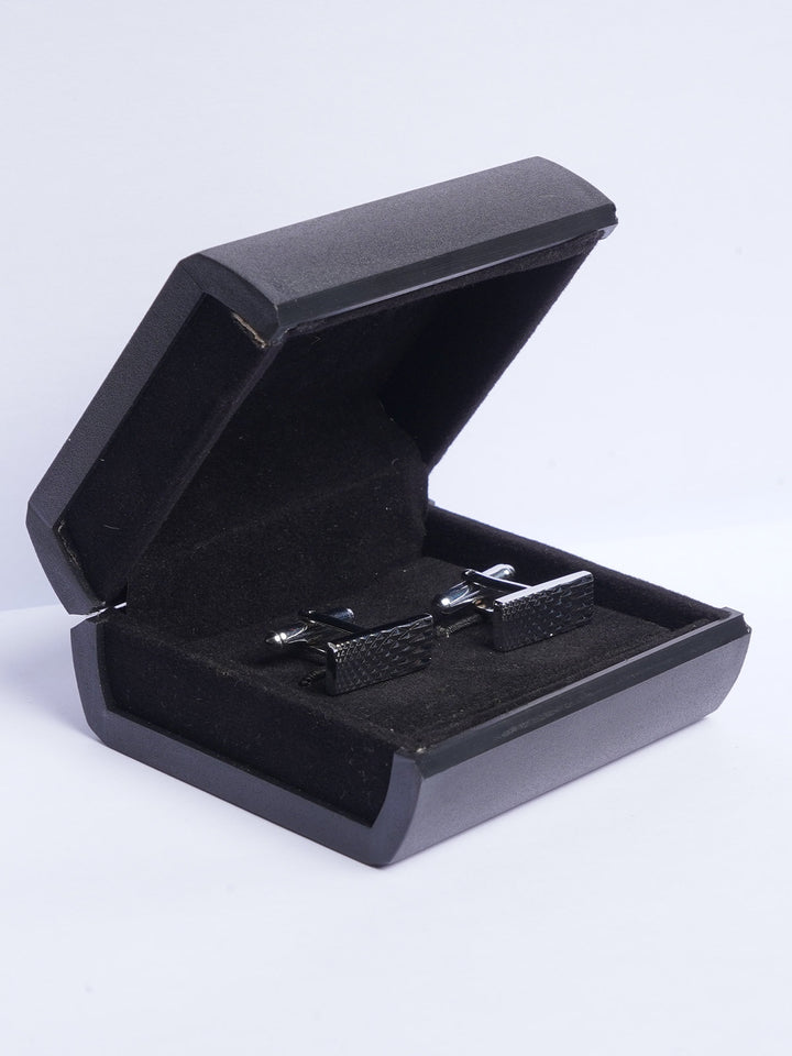 Rectangular Textured Cufflink (CUFFLINK-469)