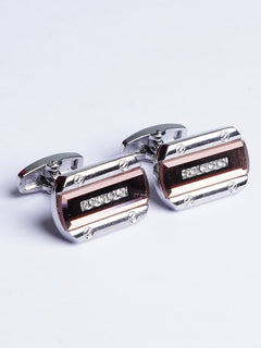 Rectangular Textured Cufflink (CUFFLINK-504)