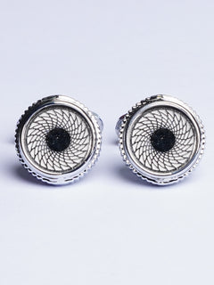 Round Dual Texture Cufflink (CUFFlINK-488)