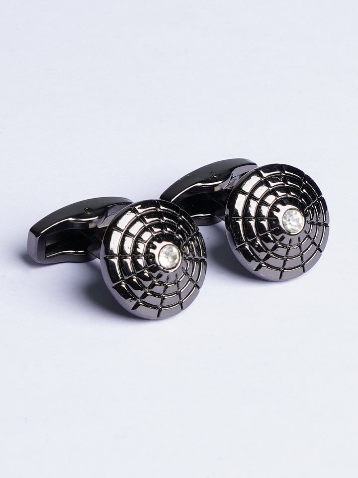 Round Web Style Cufflink (CUFFLINK-470)