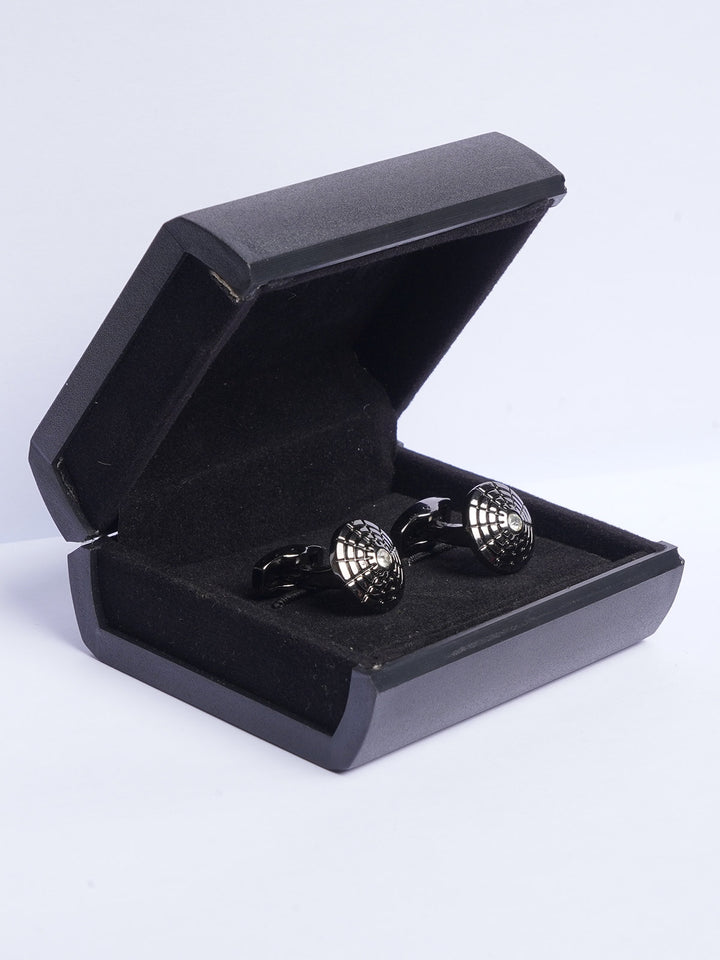 Round Web Style Cufflink (CUFFLINK-470)