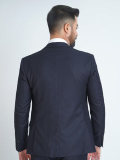 Blue Self Tailored Fit Two Piece Suit (SF-019)
