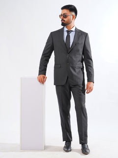 Charcoal Tailored Fit Two Piece Suit  (SF-033)