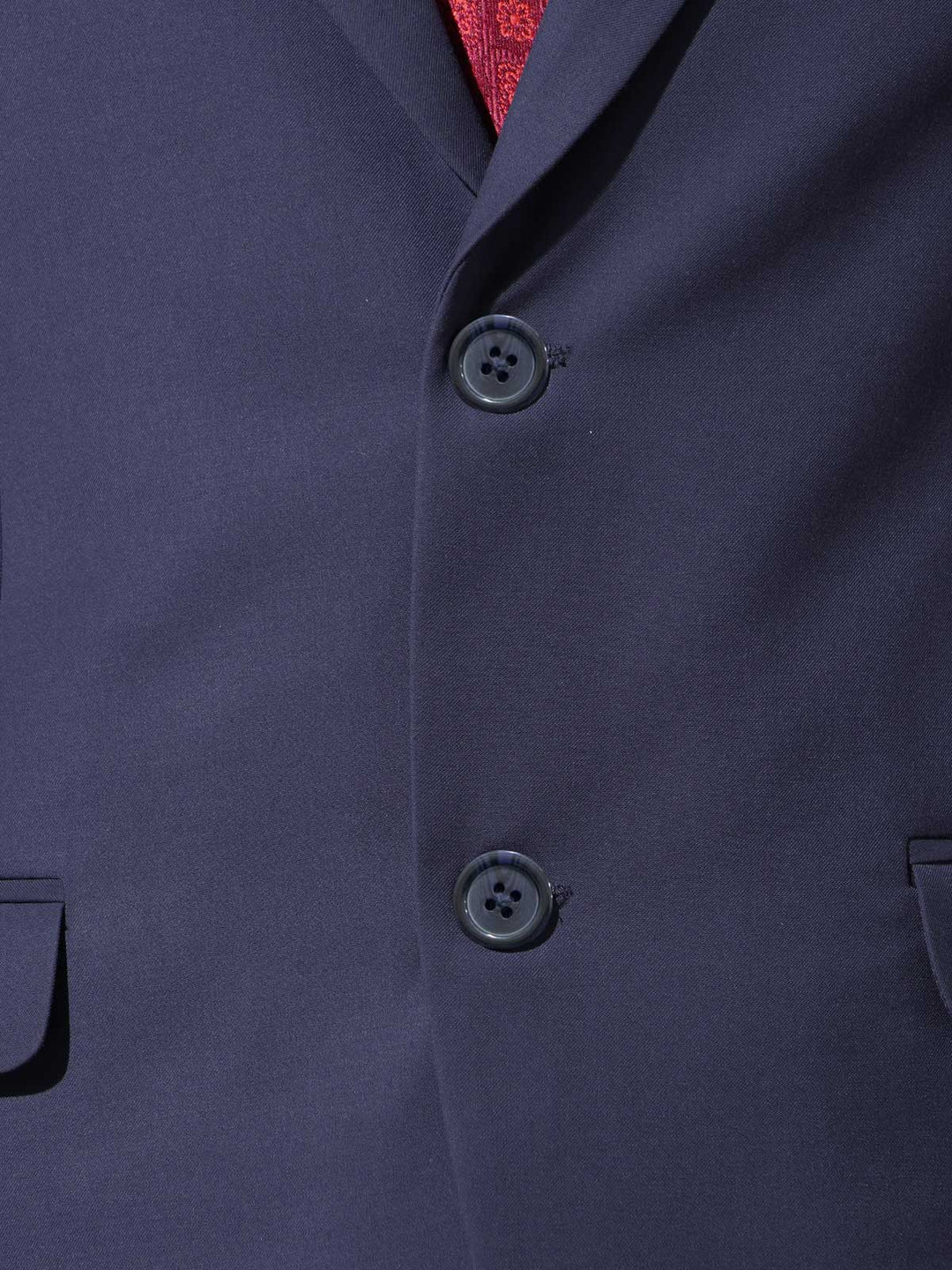 Blue Plain Two Piece Suit (SF-107)
