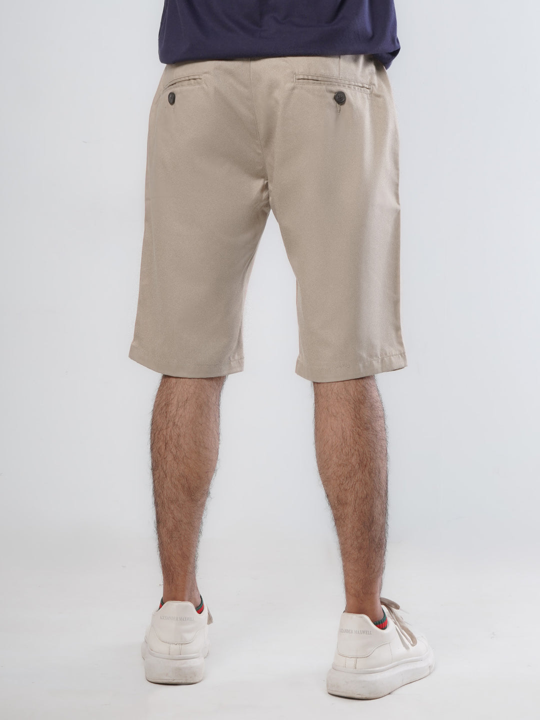 Fawn Plain Men's Summer Cotton Shorts (Shorts-20)