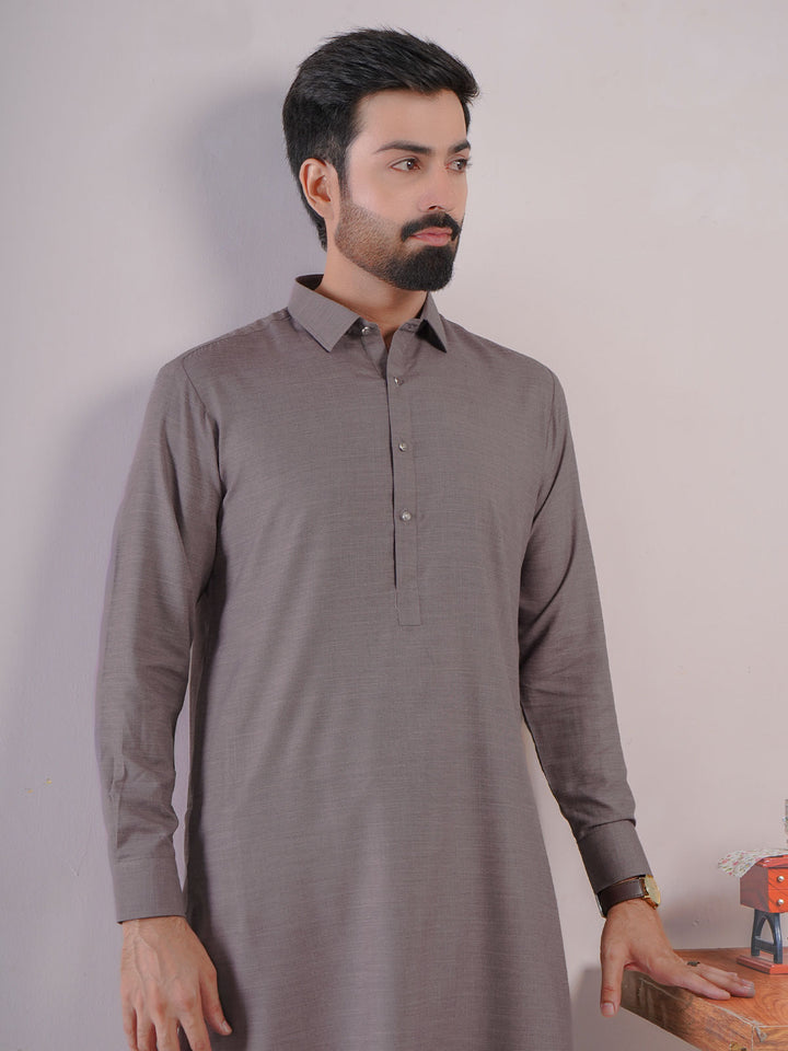 Light Purple Self Exclusive Range Designer Shalwar Kameez (SK-439)