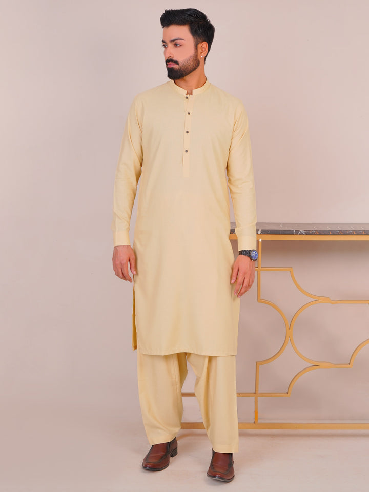 Camel Self Exclusive Range Designer Kurta Shalwar (SK-478)