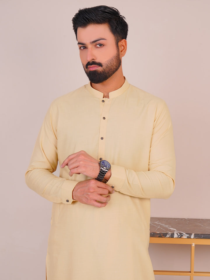 Camel Self Exclusive Range Designer Kurta Shalwar (SK-478)