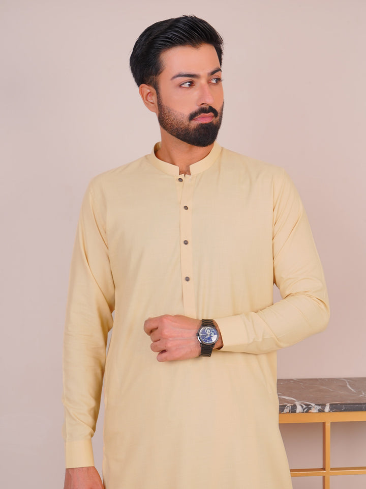 Camel Self Exclusive Range Designer Kurta Shalwar (SK-478)