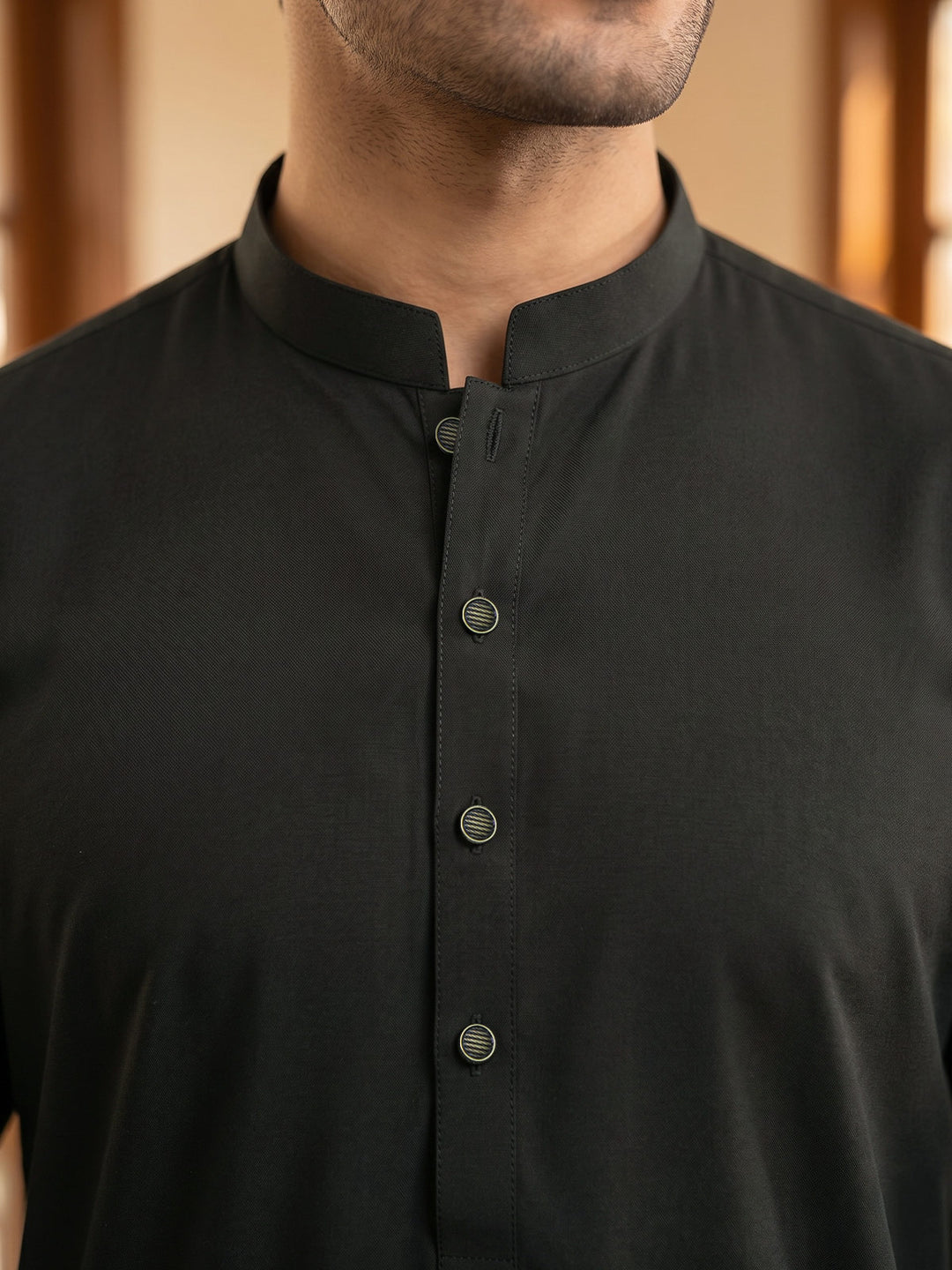 Dark Olive Designer Kurta Shalwar (SK-682)