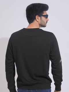 Black Full Sleeves Men’s Sweat Shirt (SSF-009)