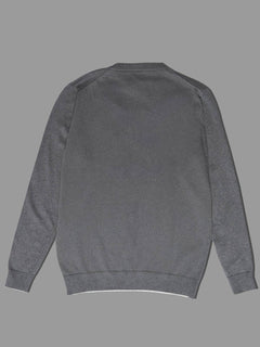 Charcoal Full Sleeves Men's Sweater (SW-005)