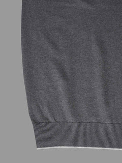 Charcoal Full Sleeves Men's Sweater (SW-005)