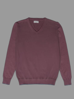 Burgundy Full Sleeves Men's Sweater (SW-007)