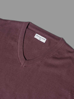 Burgundy Full Sleeves Men's Sweater (SW-007)