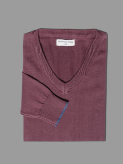 Burgundy Full Sleeves Men's Sweater (SW-007)