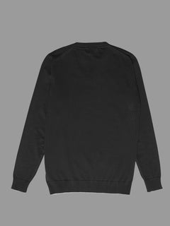 Black Full Sleeves Men's Sweater (SW-009)