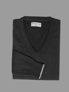 Black Full Sleeves Men's Sweater (SW-009)