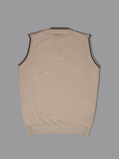 Peach Sleeveless Men's Sweater (SW-010)