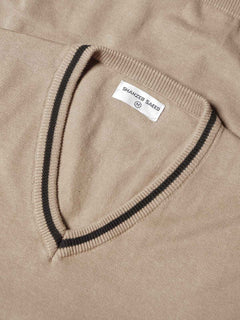 Peach Sleeveless Men's Sweater (SW-010)