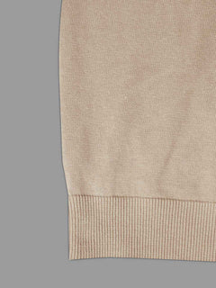 Peach Sleeveless Men's Sweater (SW-010)