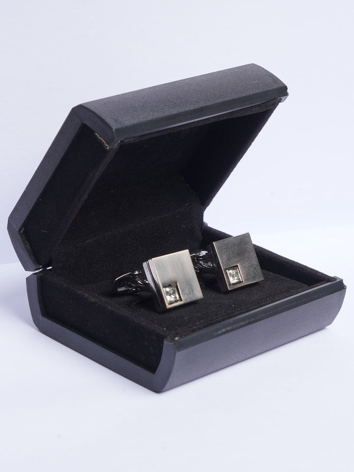 Silver Square Cufflink (CUFFLINK-468)