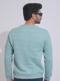 Mint Blue Men’s Fleece Sweat Shirt (TEE-153)