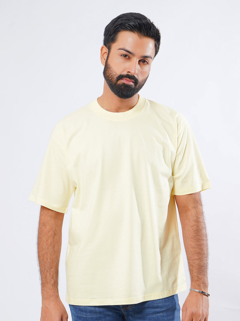 Off-White Oversized Men’s Round Neck T-Shirt (TEE-216)