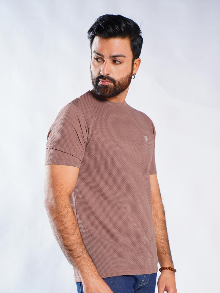 Rust Self Premium Dry Fit Crew Neck T-Shirt (TEE-253)