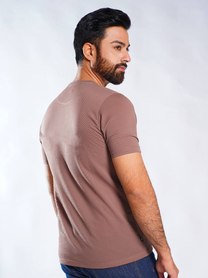 Rust Self Premium Dry Fit Crew Neck T-Shirt (TEE-253)