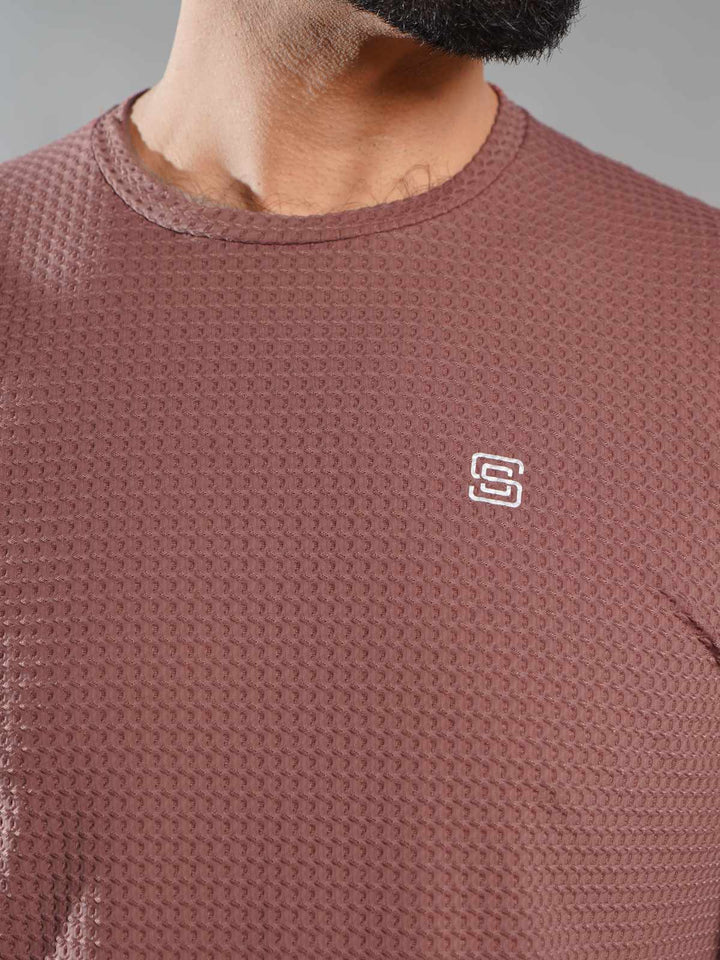 Rust Self Premium Dry Fit Crew Neck T-Shirt (TEE-261)