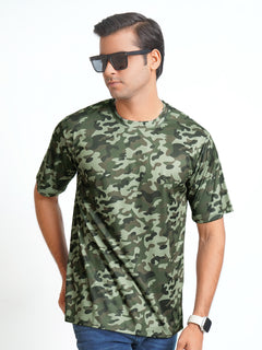 Camouflage Half Sleeves Men’s Dri Fit T-Shirt (TEE-120)