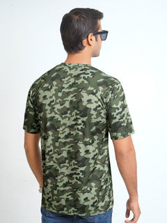 Camouflage Half Sleeves Men’s Dri Fit T-Shirt (TEE-120)