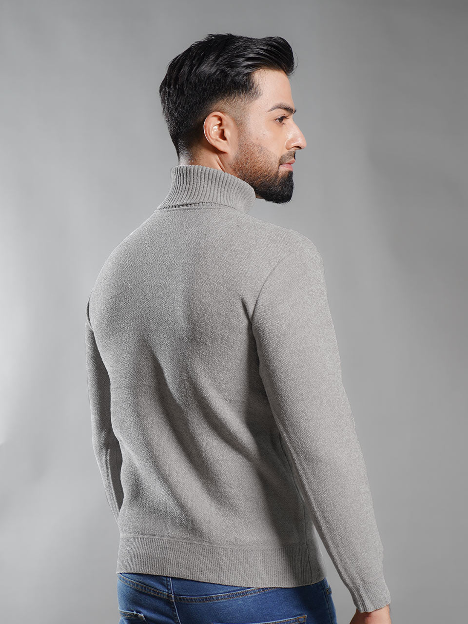 Light Grey Imported Men’s High Neck (TNS-002)