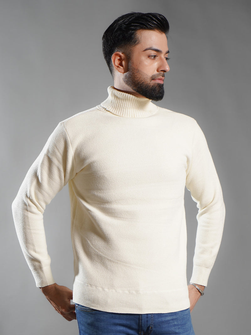 Cream Imported Men’s High Neck (TNS-003)