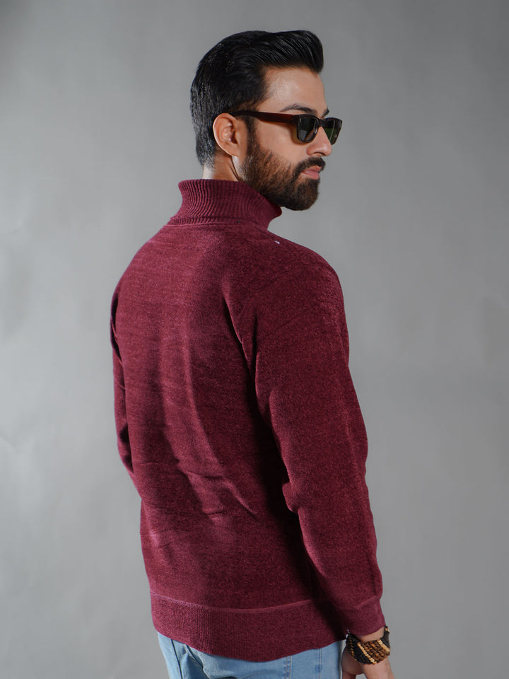 Maroon Imported Men’s High Neck (TNS-007)