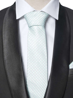 Light Green Designer Tie Set (TS-264)