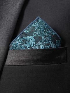 Black Designer Tie Set (TS-268)