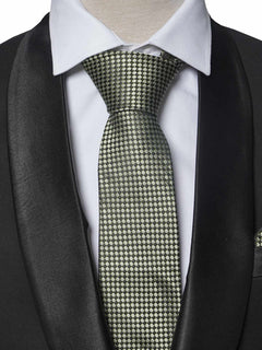 Green Designer Tie Set (TS-271)