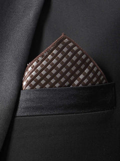 Brown Designer Tie Set (TS-279)