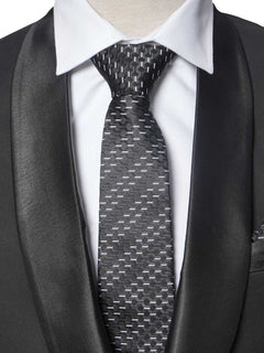 Black Designer Tie Set (TS-285)