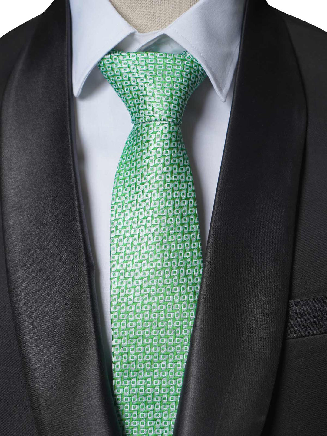 Light Green Designer Tie Set (TS-301)