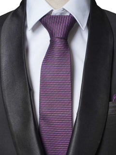 Purple Designer Tie Set (TS-309)