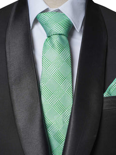Light Green Designer Tie Set (TS-311)